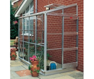Aluminium Kensington Lean-To Greenhouses
